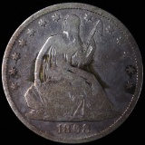 1868-S U.S. seated Liberty half dollar