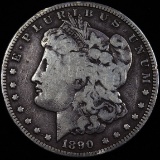 1890-CC U.S. Morgan silver dollar