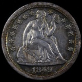 1849 U.S. seated Liberty dime