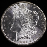 1881-S U.S. Morgan silver dollar