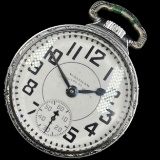 Circa 1935 23-jewel Waltham model 908 Vanguard lever-set open-face pocket watch