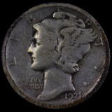 1921 U.S. Mercury dime