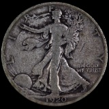 1920-D U.S. walking Liberty half dollar