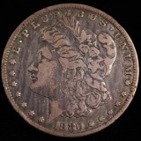 1880-CC U.S. Morgan silver dollar