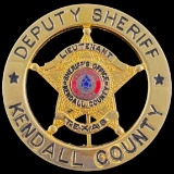 Authentic Texas law enforcement badge