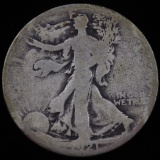 1921 U.S. walking Liberty half dollar
