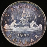 1947 Canada silver dollar