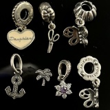 Lot of 7 authentic Pandora charms