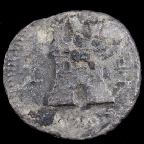 1796 Lima Peru silver 1/4 real "cuartillo"