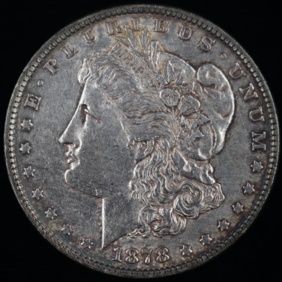 1878 7TF U.S. Morgan silver dollar