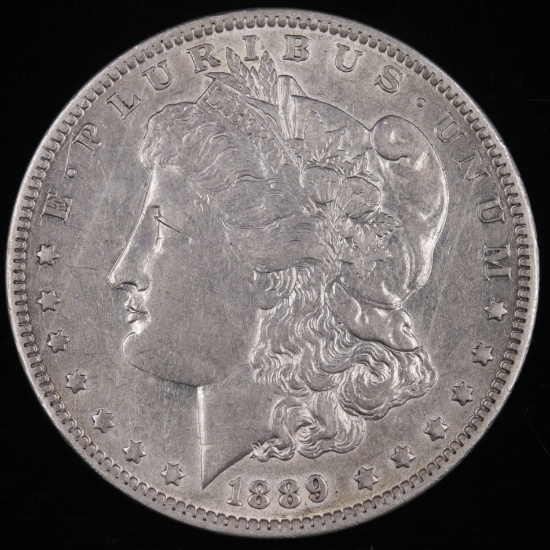 1889-O U.S. Morgan silver dollar