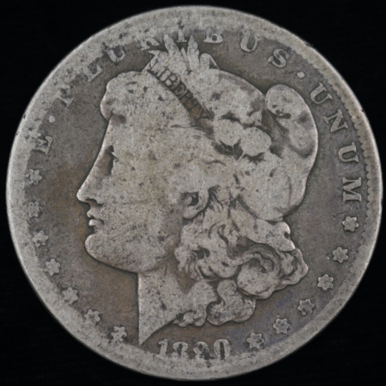 1880-CC U.S. Morgan silver dollar