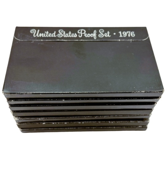 Lot of 7 1976 Bicentennial U.S. proof sets
