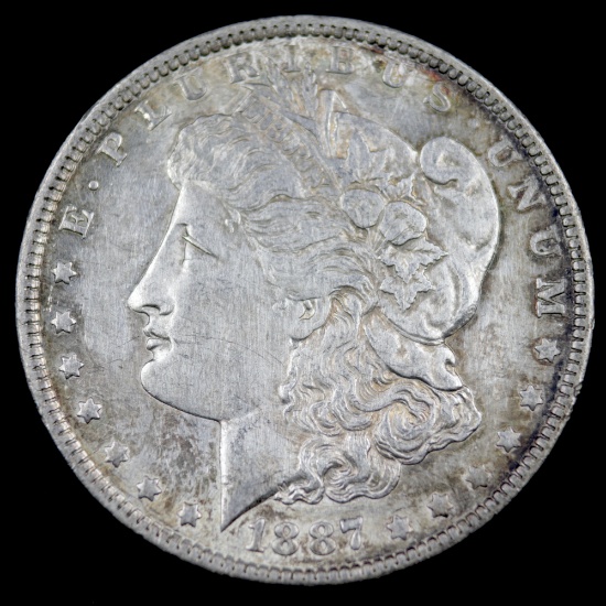 1887-O U.S. Morgan silver dollar