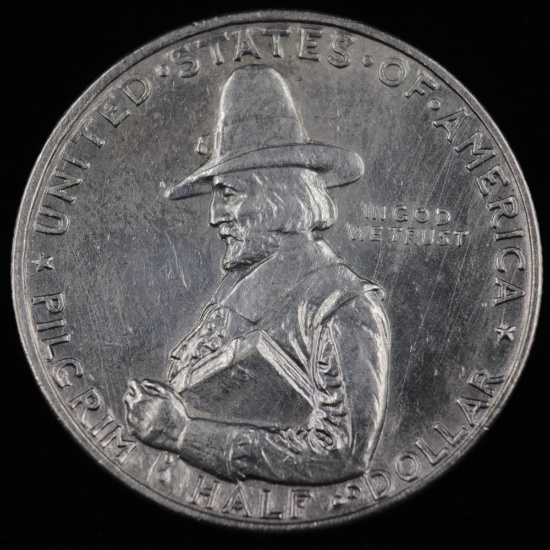1920 U.S. Pilgrim Tercentenary commemorative half dollar