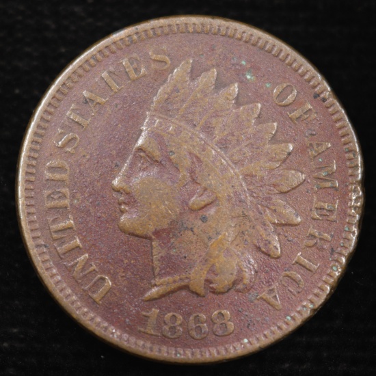 1868 U.S. Indian cent