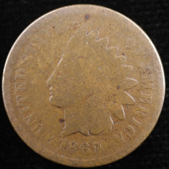 1869 U.S. Indian cent