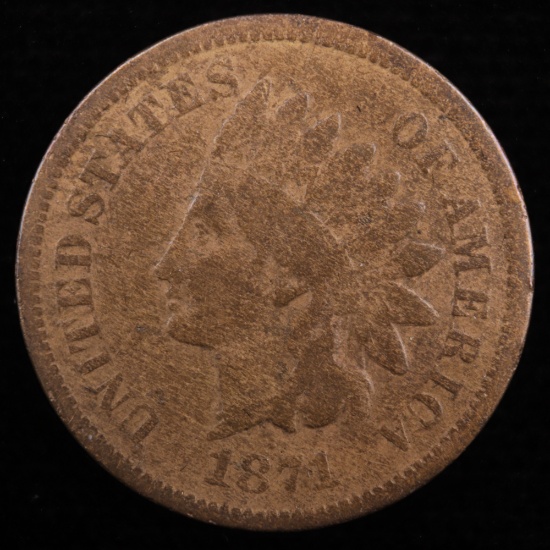 1871 U.S. Indian cent