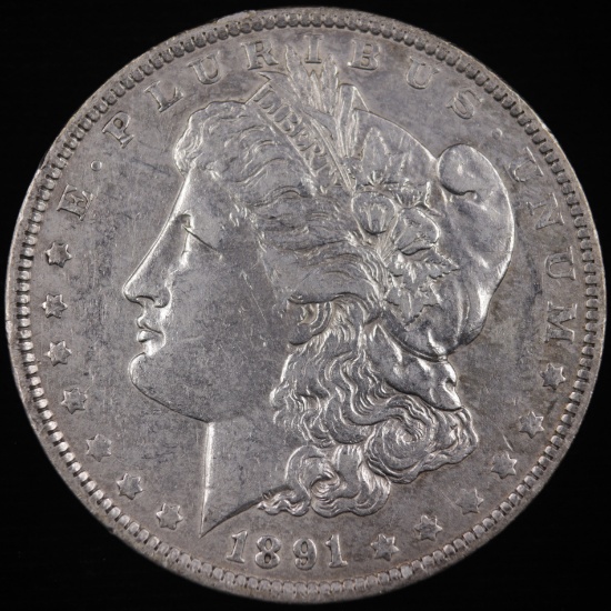 1891-O U.S. Morgan silver dollar