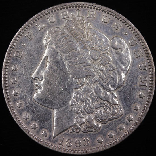 1893 U.S. Morgan silver dollar