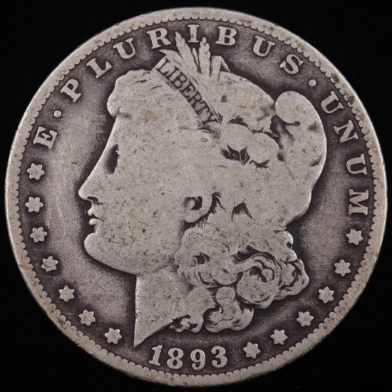 1893-O U.S. Morgan silver dollar