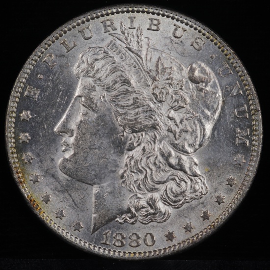 1880-O U.S. Morgan silver dollar