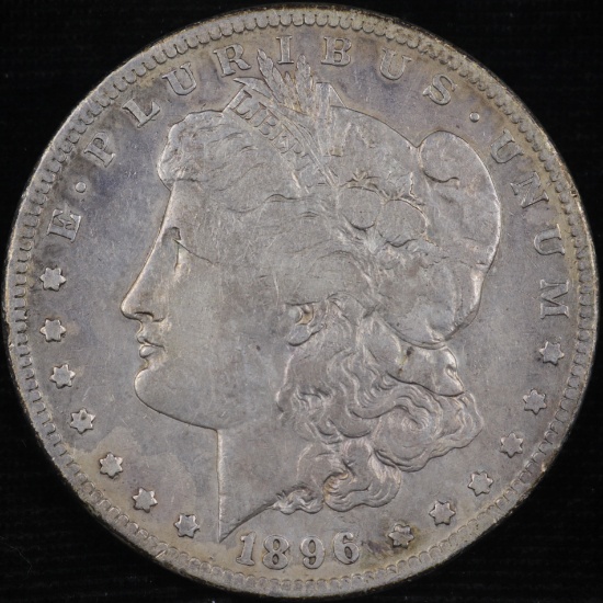 1896-S U.S. Morgan silver dollar