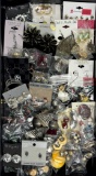 Lot of 60+ pairs of new & estate earrings
