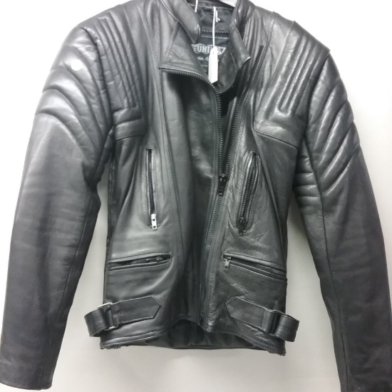 Unik leather jacket, size 40, new