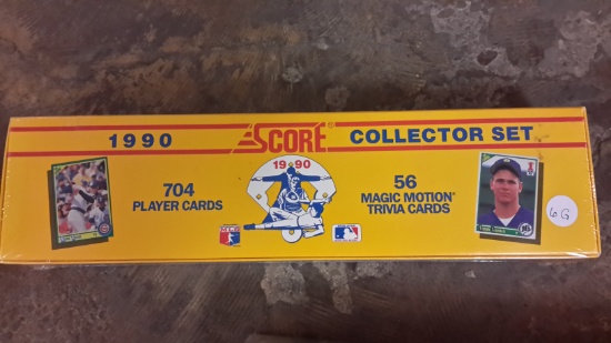 Score 1990 Collectors set 704 Player Cards`