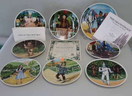 Wizard of Oz Grand Finale and 6 Other plates