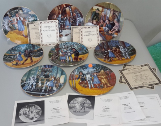 Wizard of Oz National Treasure Plate set (8)