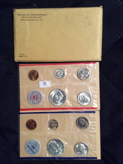 1962-PTD Mint Set
