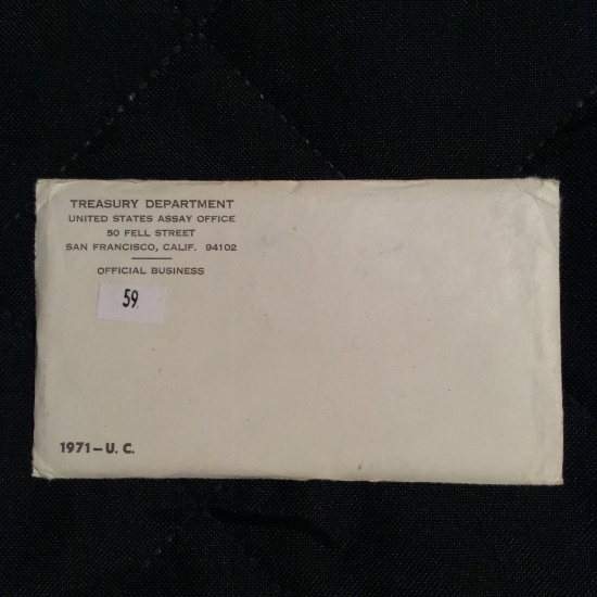 1971-P+D Mint Set Sealed Envelope