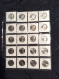 20 Kennedy Half Dollars Mint/Unc