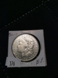 1921-S Morgan Silver Dollar E