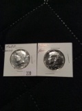 1968-D, 1969-S Mint/Proof Kennedy Half Dollars