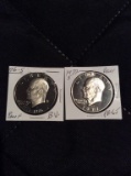 1977-S, 1976-S Eisenhower Proofs