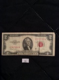 1953-C 2$ Bill Red Ink