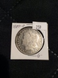 1889-O Morgan Silver Dollar G