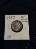 1937 XF Full Horn Buffalo Nickel