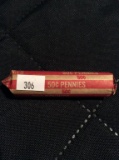 Roll Of 50 Wheat Pennies