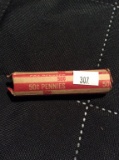 Roll of 50 Wheat Pennies