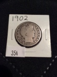 1902 Barber Half Dollar