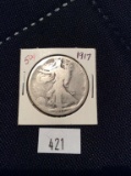 1917 Walking Liberty Half Dollar