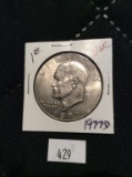 1977 Uncirculated Eisenhower Dollar