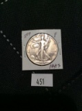 1941-S Walking Liberty Half Dollar F