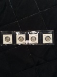 4 Uncirculated Mercury Dimes