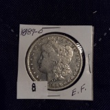 1889-O Morgan Silver Dollar E.F.