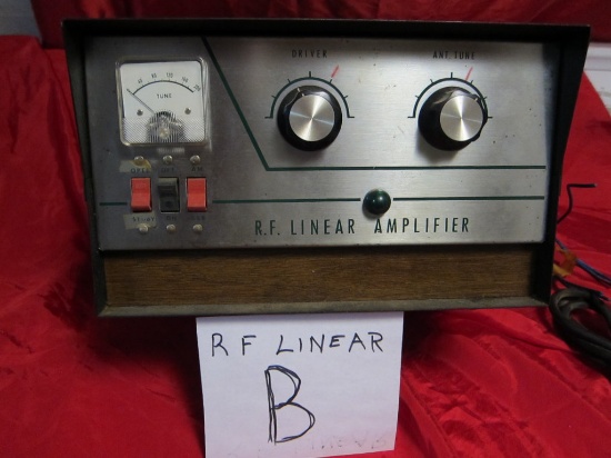 RF Linear Amplifier Ham CB Radio Linear Amplifier, Estate, Untested